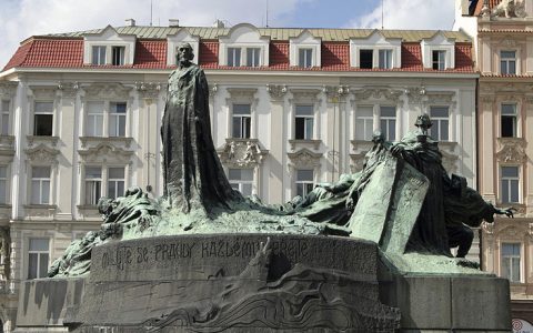 Monumento a Jan Hus en Praga