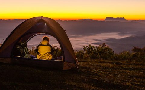 Escoger un buen lugar para acampar