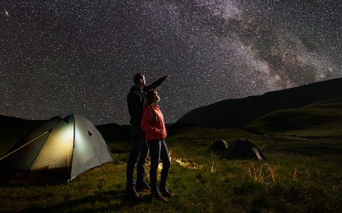 Como orientarse usando las estrellas