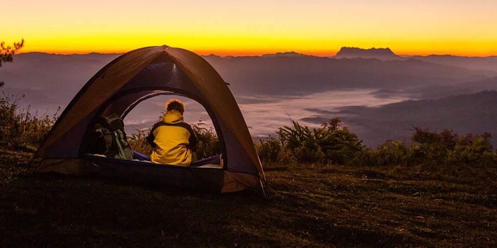 Escoger un buen lugar para acampar